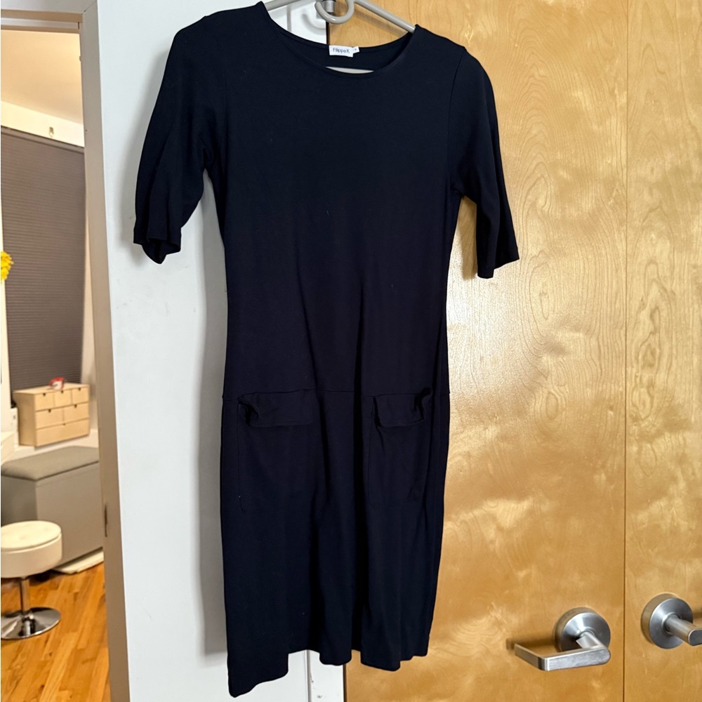 Filippa K bodycon dress in navy